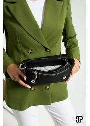 Just Polo Original Women's Mini Special Design Luxury Soft Leather Adjustable Cross Column Strap Shoulder Bag