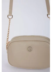 Pierre Cardin Print Sand Beige Women's Shoulder Bag 05PO22Y1543