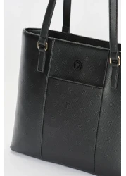 Pierre Cardin Women's Black Print Shoulder Bag 05Po22Y1572