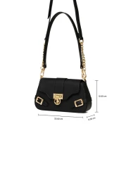 U.S. Polo Assn. Us25133 Model Black Women's Shoulder Bag