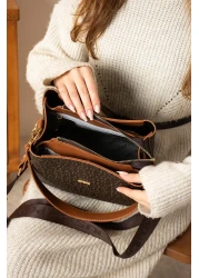 Just Polo Women's 3 Compartment Long Cross Strap Shoulder & Hand Bag