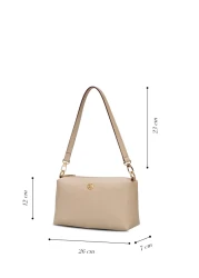 U.S. Polo Assn. Beige Women's Shoulder Bag Us3247 Online Exclusive
