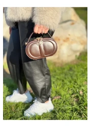 DEV 3 ADAM Brown Women's Box Model Hand Shoulder and Crossbody Bag