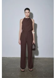 Suud Collection Brown Joli Mini Leather Bag