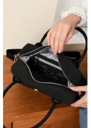 Just Polo Women's Hand and Shoulder Bag Polo Fabric a Quality