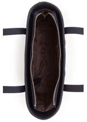 U.S. Polo Assn. Us8029 Model Women's Shoulder Bag - Navy Blue and Claret Red