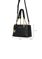 U.S. Polo Assn. Us25166 Model Black Women's Shoulder Bag