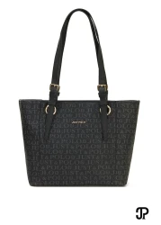 Just Polo حقيبة كتف أنيقة للنساء من الجلد الناعم الفاخر قابلة للتعديل بحزام متقاطع من الجلد الناعم الفاخر للموسم الجديد مكونة من 4 أقسام