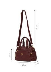 U.S. Polo Assn. Claret Red Women's Shoulder Bag Us3245 Online Exclusive