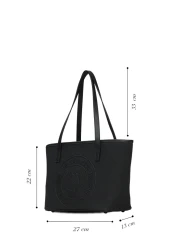 U.S. Polo Assn. Black Women's Shoulder Bag Us25678