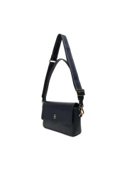 Tommy Hilfiger حقيبة كتف نسائية بسحاب قابلة للتعديل AW0AW17219-