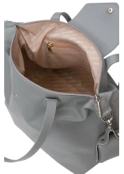 U.S. Polo Assn. حقيبة كتف نسائية من K.grey مع وشاح Us25597 حصريًا عبر الإنترنت