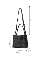 U.S. Polo Assn. Black Women's Shoulder Bag Us25516