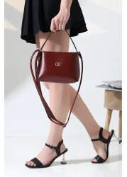 Moda Lime Women's Mini Box Strap Hand and Shoulder Bag