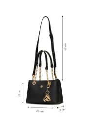 U.S. Polo Assn. Black Women's Shoulder Bag Us25539