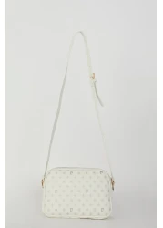 Pierre Cardin حقيبة كتف نسائية باللون الأبيض 05PO22Y1536