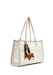 Derimod Women's Beige Long Strap Shoulder Bag 25Sbd254014