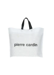 Pierre Cardin حقيبة كتف نسائية بطباعة حمراء كلاريت 05PO22Y1536