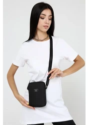 D'VERS Unisex Black Shoulder, Phone and Waist Bag