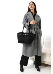 Moda azza Women's Nubuck Large Size New Season Shoulder and Hand Bag