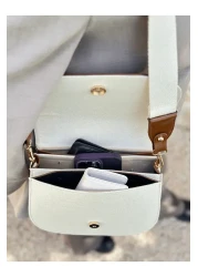 Night فيونا موديل كتان تان - حقيبة يد وكتف نسائية