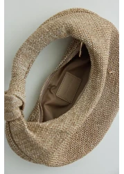Suud Collection Beige Straw Bag - Pia Model