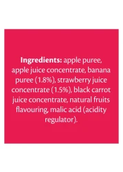 فيليز فروتز وجبة خفيفة من نكهة الفراولة والموز 15 غرام حزمة من 5