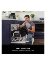 نينجا ماكس برو مقلاة هوائية، AF180ME، أسود، 6.2 لتر