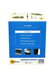MyChoice Ice Maker MIC-219 Black 10-12kg/24H