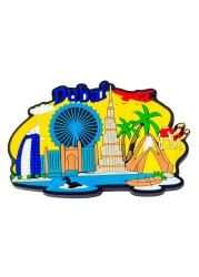 Ajooba UAE Silicone Magnet, Big