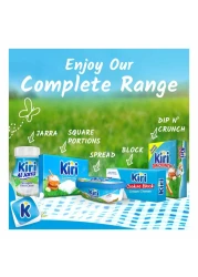 Kiri Spreadable Cream Cheese Squares,24 portions x 2 packs,48 portions,&nbsp;864g