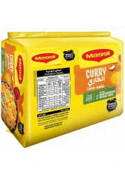 Nestle Maggi 2 Minutes Curry Flavour Noodles 79g Pack of 5