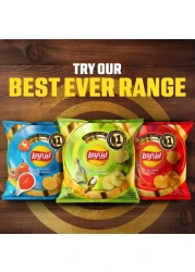 Lay's Salt And Vinegar Flavoured Potato Chips 12g Pack of 21