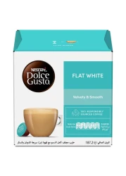 Nescafe Dolce Gusto Flat White Coffee, 16 Capsules