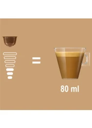 Nescafe Dolce Gusto Espresso Macchiato Cortado Coffee, 16 Capsules