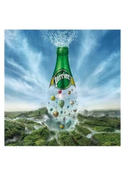 Perrier Sparkling Carbonated Mineral Water 330ml Pack of 4