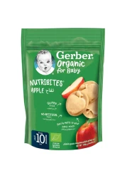 Gerber Organic Nutribites with Apple, 150g