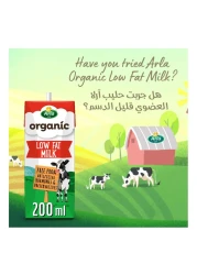 Arla Organic Strawberry Flavour Milk, 200ml