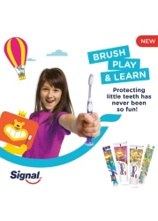 Signal Kids Toothpaste Strawberry Prevents Tooth Cavities for 2-6 years 50ml