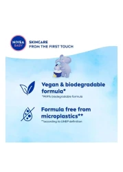 نيڤيا للأطفال شامبو وسائل استحمام لكامل الجسم، هيد تو تو، بخلاصة الآذريون، 500 مل