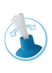 نوك فيرست تشويس فليكسي كوب مع مصاصة 300 ملل - متعدد الألوان