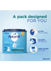 Aptamil Advance Follow On Milk Formula Palm Oil Free Stage 2 From 6 To 12 months 400g