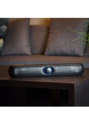 Olsenmark Wireless Speaker, 2.0Ch Bluetooth Speaker OMMS1288, Bluetooth/ FM/ USB/ TF Card/ AUX Input/ TWS, 2x6W Speaker, Mini Sound Bar for PC/ Home Theater