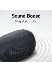 LG XBOOM Go PL2 Portable Bluetooth Speaker Black