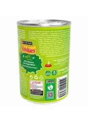 Purina Friskies Pate with Chicken and Vegetables in Chunkpound Wet Cat Food Can, 400g