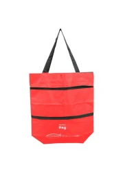 Feelings Reusable Expandable Shopping Bag Assorted