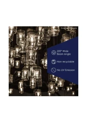 إليكترولوكس B22 ليد لمبة 8.5 واط _أبيض دافئ_