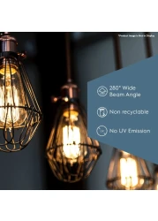 إليكترولوكس E14 ليد مصباح شمعة 5.4 واط أبيض دافئ