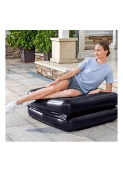 Bestway 4-in-1 Couch Single Black 191x97x64cm