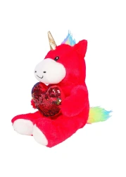 Cuddles Unicorn Love Plush Toy Multicolour 20cm